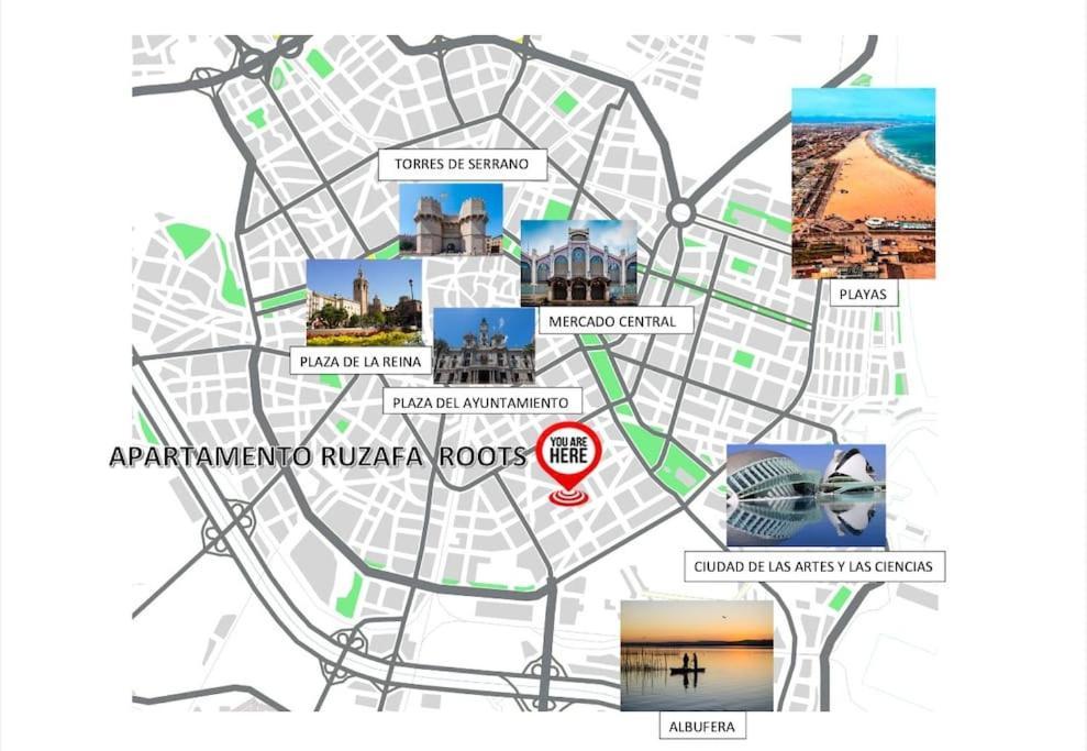 Apartment Ruzafa Roots, 12 Min To Centre, Smart Tv, Wine Walencja Zewnętrze zdjęcie